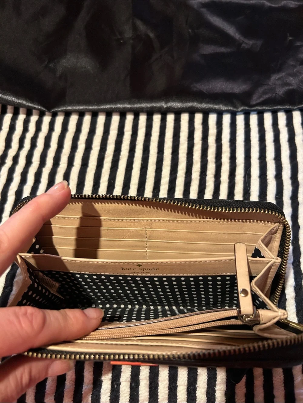 kate spade sleek quilted